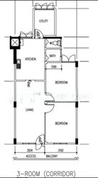 Blk 2 Dover Road (Queenstown), HDB 3 Rooms #625389031